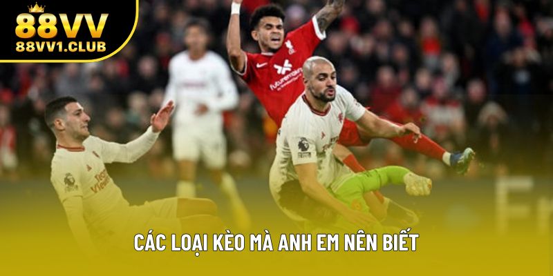 Các loại kèo mà anh em nên biết