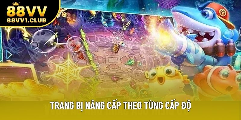 Trang bị nâng cấp theo từng cấp độ Trang bị nâng cấp theo từng cấp độ